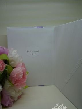 Папка для свидетельства (арт.126-2) от Свадебный салон Wedding Lily 2
