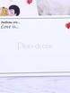 Именная гостевая карточка на свадьбу Love is от  3