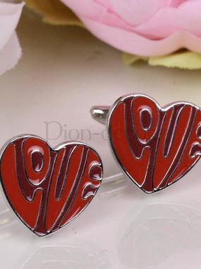 Запонки Love от  1