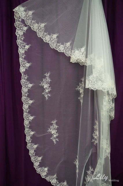 Фата (арт.857) от Свадебный салон Wedding Lily 1