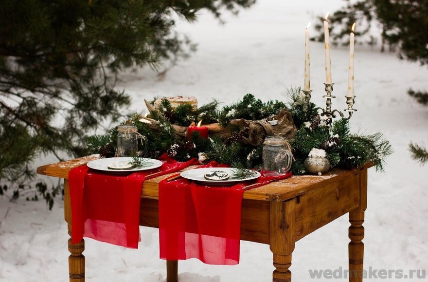 Рустик, Эко, Зимняя в filter_place_decora от Студия декора WedMakers 1