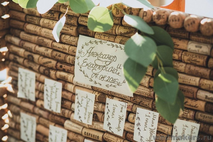 Рассадка в Весенняя / Летняя, Рустик, Эко от Студия декора WedMakers 1