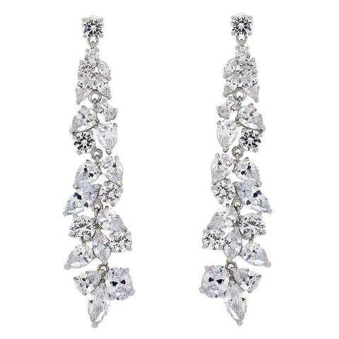 Серьги E1908 из Посеребренная бижутерия от Love Wedding Couture 1