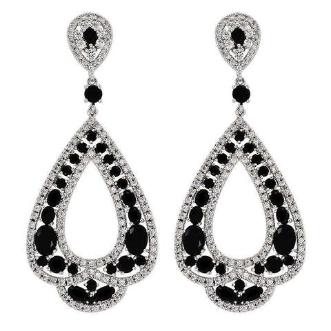 Серьги A6456chb из Посеребренная бижутерия от Love Wedding Couture 1