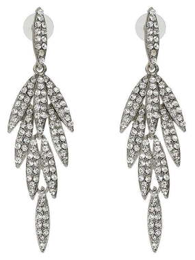 Серьги SDL21 из Посеребренная бижутерия от Love Wedding Couture 1