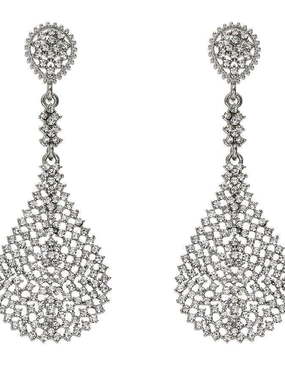 Серьги SDL24 из Посеребренная бижутерия от Love Wedding Couture 1