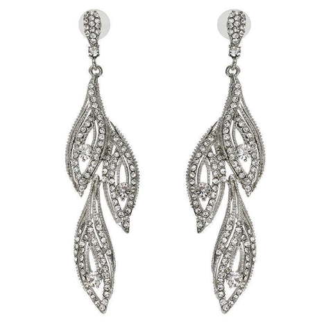 Серьги SDL26 из Посеребренная бижутерия от Love Wedding Couture 1