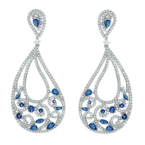 Серьги SE12262s из Посеребренная бижутерия от Love Wedding Couture 1