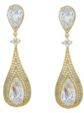 Серьги SE07449g из Позолоченная бижутерия от Love Wedding Couture 1