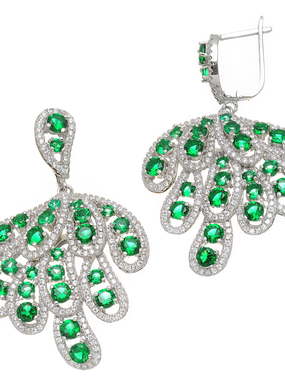 Серьги ES023 из Серебро от Love Wedding Couture 1
