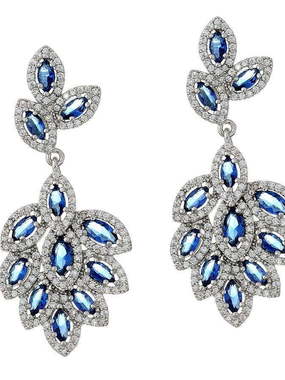 Серьги  A6650 из Посеребренная бижутерия от Love Wedding Couture 1