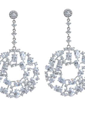 Серьги A65193 из Посеребренная бижутерия от Love Wedding Couture 1
