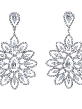 Серьги A9529 из Посеребренная бижутерия от Love Wedding Couture 1