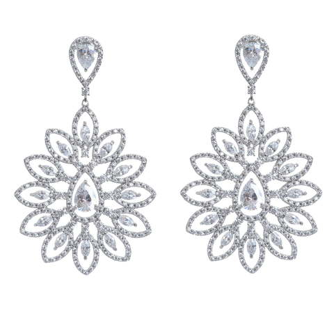 Серьги A9529 из Посеребренная бижутерия от Love Wedding Couture 1