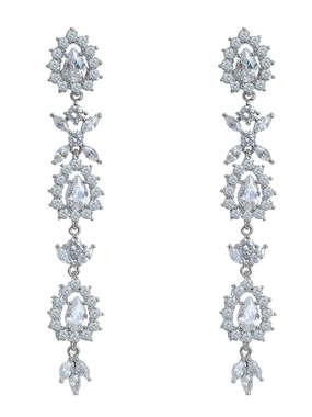 Серьги A8412 из Посеребренная бижутерия от Love Wedding Couture 1