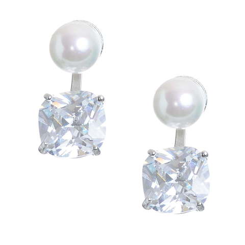 Серьги  A8548j из Посеребренная бижутерия от Love Wedding Couture 1