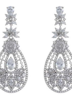 Серьги A9426 из Посеребренная бижутерия от Love Wedding Couture 1
