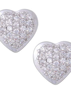 Серьги  SE05686 из Посеребренная бижутерия от Love Wedding Couture 1