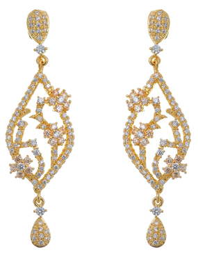 Серьги SE12229g из Позолоченная бижутерия от Love Wedding Couture 1