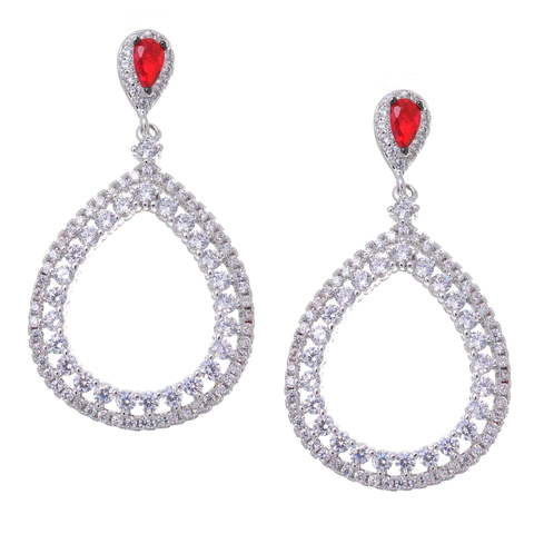 Серьги SE12200r из Посеребренная бижутерия от Love Wedding Couture 1
