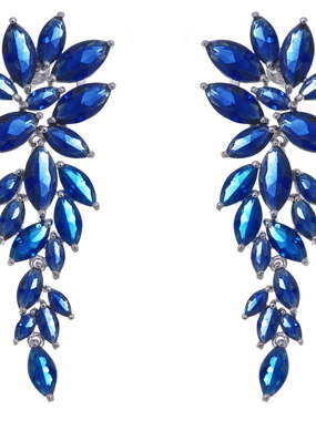 Серьги A64197s из Посеребренная бижутерия от Love Wedding Couture 1