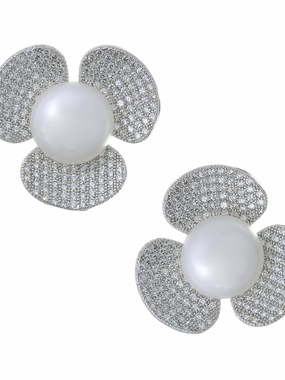 Серьги GLE4257 из Посеребренная бижутерия от Love Wedding Couture 1