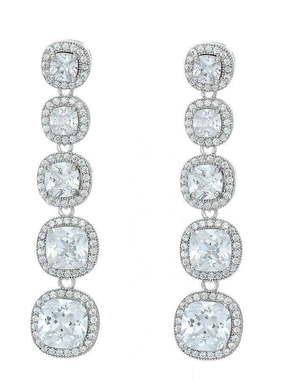 Серьги BE88187 из Посеребренная бижутерия от Love Wedding Couture 1