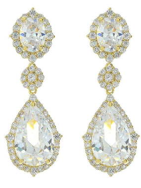 Серьги A6237g из Позолоченная бижутерия от Love Wedding Couture 1