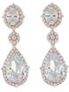 Серьги  A6237pg из Розовое (красное) золото, Позолоченная бижутерия от Love Wedding Couture 1