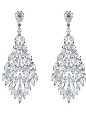 Серьги E2885 из Посеребренная бижутерия от Love Wedding Couture 1