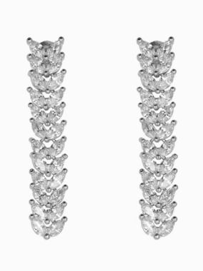 Серьги SE13520 из Посеребренная бижутерия от Love Wedding Couture 1