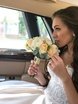 С аксессуарами / Цветами / Фатой, В греческом стиле, С плетением, Локоны / Локоны на один бок от Свадебный стилист Анна Кулакова 2