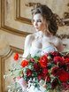 Высокие / Собранные, С плетением, Локоны / Локоны на один бок от Свадебный стилист Анна Кулакова 2