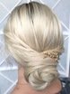 С аксессуарами / Цветами / Фатой, Пучок от Свадебный стилист Yanabeautym 1