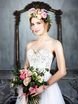 С аксессуарами / Цветами / Фатой, Коса / Коса-пучок от Свадебный стилист Yanabeautym 1