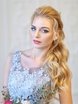 Высокие / Собранные, С аксессуарами / Цветами / Фатой, Локоны / Локоны на один бок от Свадебный стилист Татьяна Ежокина 1