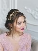 Высокие / Собранные, С аксессуарами / Цветами / Фатой, Пучок от Свадебный стилист-визажист Лидия Большакова 1