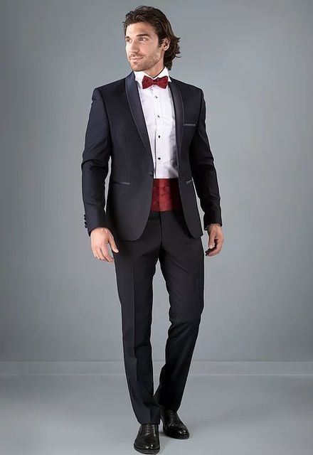 Двойка, Смокинг Свадебный смокинг MARIO NOTTI от Прокат мужских костюмов BLACKTUX 1
