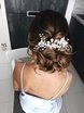 Высокие / Собранные, С аксессуарами / Цветами / Фатой, Пучок от Свадебные стилисты ANLY-BEAUTY 3