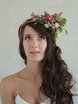 С аксессуарами / Цветами / Фатой, Локоны / Локоны на один бок от Свадебный стилист-визажист Алёна Рей 1