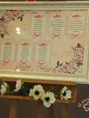 Рассадка в Классика от Студия декора и флористики Империя Счастья 1