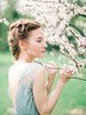С аксессуарами / Цветами / Фатой, В греческом стиле, С плетением, Коса / Коса-пучок от Свадебный стилист Аманова Ольга 2