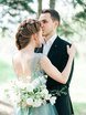 С аксессуарами / Цветами / Фатой, В греческом стиле, С плетением, Коса / Коса-пучок от Свадебный стилист Аманова Ольга 3