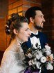 Высокие / Собранные, С аксессуарами / Цветами / Фатой, Пучок от Свадебный стилист Аманова Ольга 1