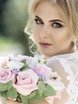 Высокие / Собранные, С аксессуарами / Цветами / Фатой, Пучок, Локоны / Локоны на один бок от Свадебный стилист-визажист Арменуи Шатверян 1