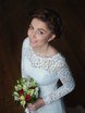 Высокие / Собранные, С аксессуарами / Цветами / Фатой, Пучок от Свадебный стилист Наталья Алифанова 1