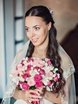 Высокие / Собранные, С аксессуарами / Цветами / Фатой, Локоны / Локоны на один бок от Свадебный стилист Наталья Алифанова 1