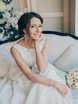 Высокие / Собранные, Пучок, Локоны / Локоны на один бок от Свадебный стилист Наталья Сильвер 2