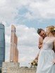 Высокие / Собранные, С аксессуарами / Цветами / Фатой, Пучок от Свадебный стилист Катерина Грищенко 1