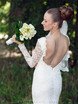 Высокие / Собранные, С аксессуарами / Цветами / Фатой, Пучок от Свадебный стилист Катерина Грищенко 1